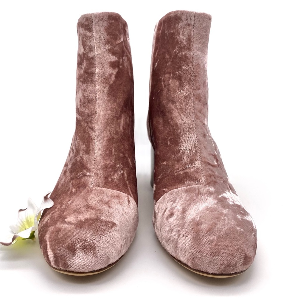 🧣HP🧣NIB Rag & Bone Drea Boot In Mauve Velvet, 36/6 - Picture 6 of 16
